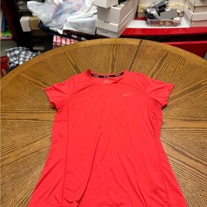 Nike Women's Vibrant Red Short Sleeve Tee